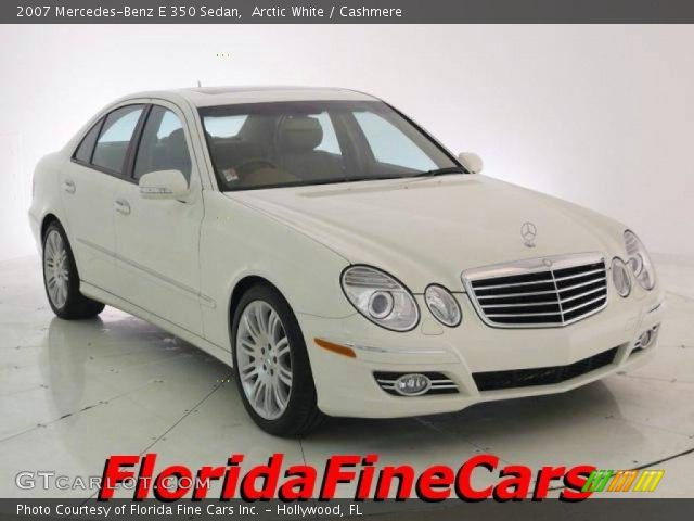 2007 Mercedes-Benz E 350 Sedan in Arctic White