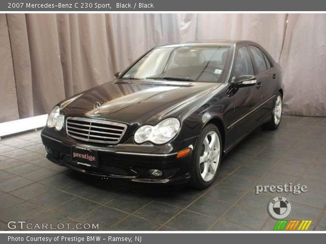 2007 Mercedes-Benz C 230 Sport in Black