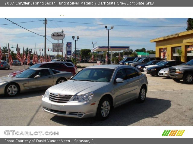 2007 Chrysler Sebring Sedan in Bright Silver Metallic