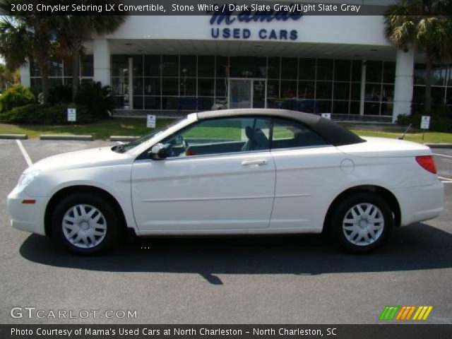 2008 Chrysler Sebring LX Convertible in Stone White