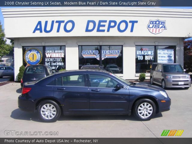 2008 Chrysler Sebring LX Sedan in Modern Blue Pearl
