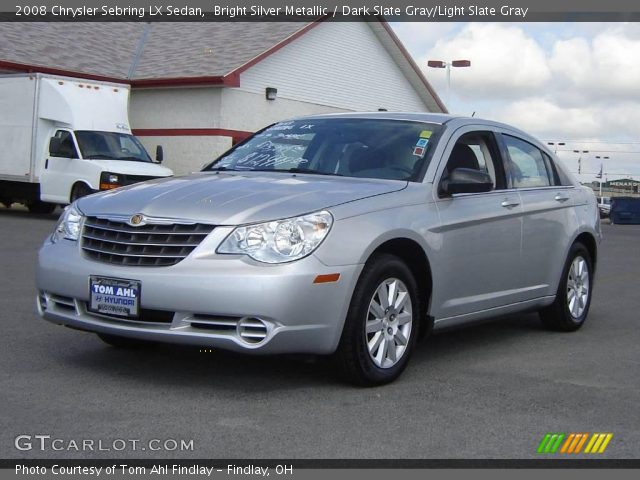 2008 Chrysler Sebring LX Sedan in Bright Silver Metallic