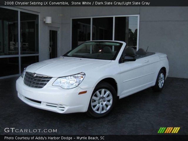 2008 Chrysler Sebring LX Convertible in Stone White