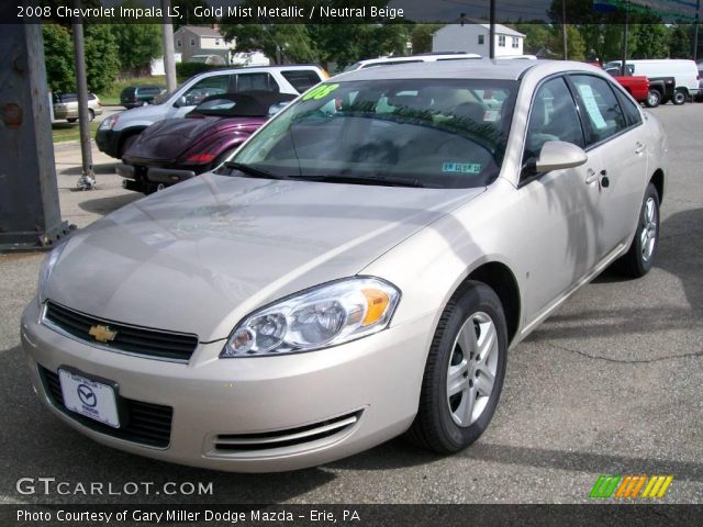 2008 Chevrolet Impala LS in Gold Mist Metallic
