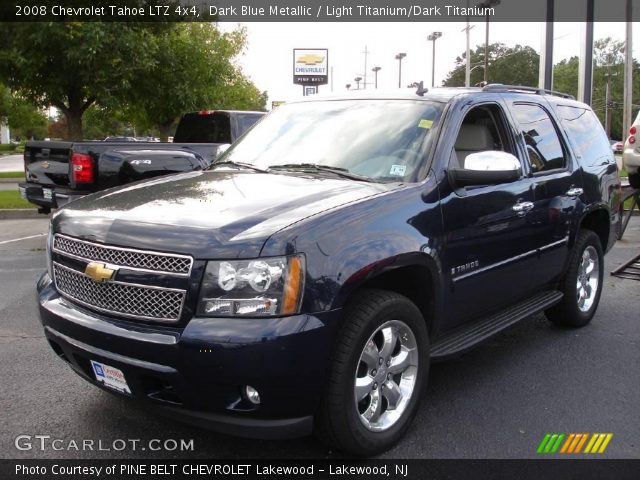 2008 Chevrolet Tahoe LTZ 4x4 in Dark Blue Metallic