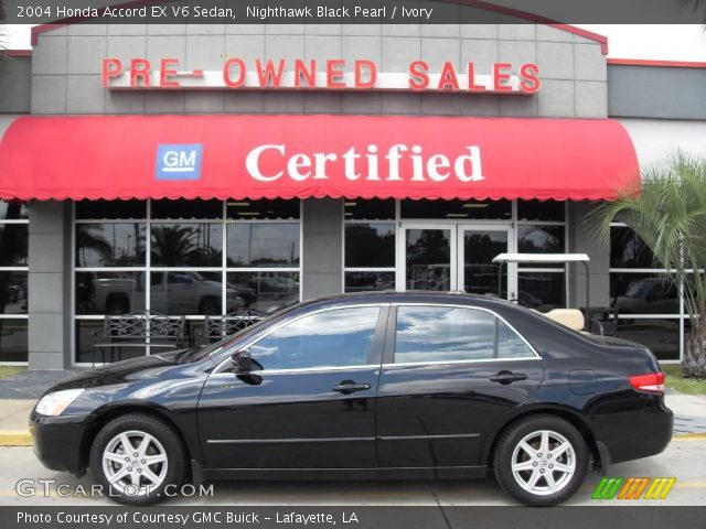 2004 Honda Accord EX V6 Sedan in Nighthawk Black Pearl