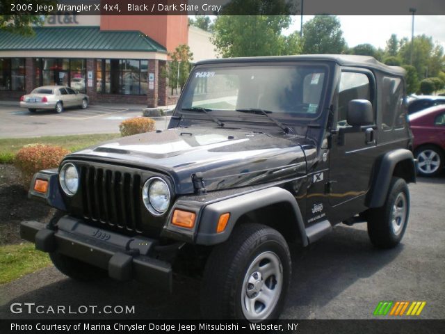 2006 Jeep Wrangler X 4x4 in Black