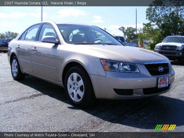 2007 Hyundai Sonata GLS in Natural Khaki
