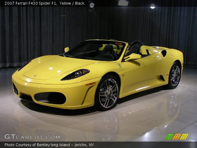 2007 Ferrari F430 Spider F1 in Yellow