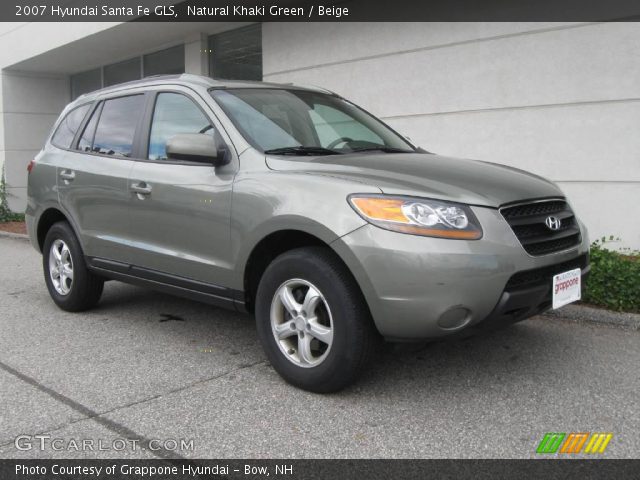 2007 Hyundai Santa Fe GLS in Natural Khaki Green