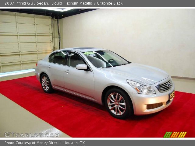 2007 Infiniti G 35 Sedan in Liquid Platinum Metallic
