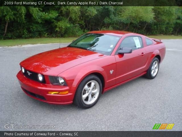 Candy apple red ford mustang #10