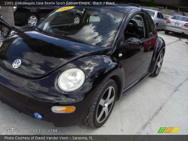 2001 Volkswagen New Beetle Sport Edition Coupe in Black