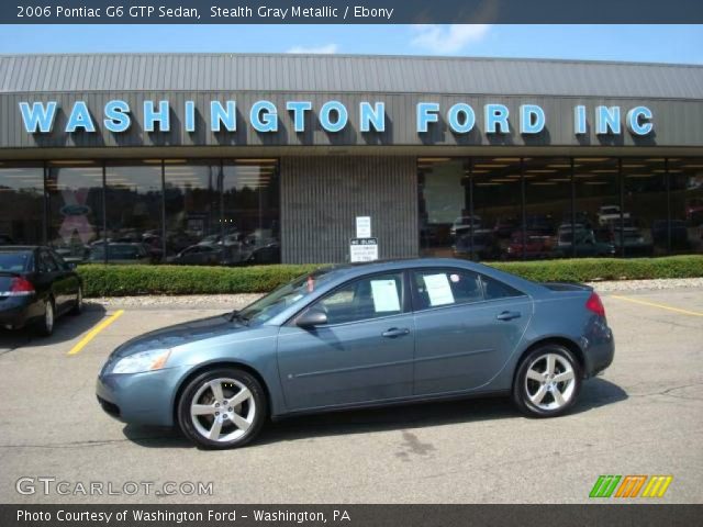 2006 Pontiac G6 GTP Sedan in Stealth Gray Metallic