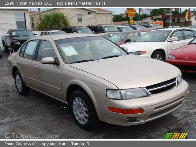 1998 Nissan Maxima GXE in Pebble Beige Metallic