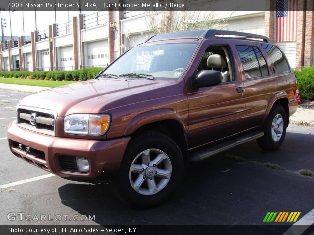 2003 Nissan Pathfinder SE 4x4 in Burnt Copper Metallic