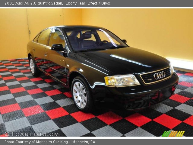 2001 Audi A6 2.8 quattro Sedan in Ebony Pearl Effect