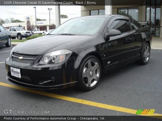 2006 Chevrolet Cobalt SS Supercharged Coupe in Black