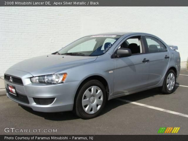 2008 Mitsubishi Lancer DE in Apex Silver Metallic