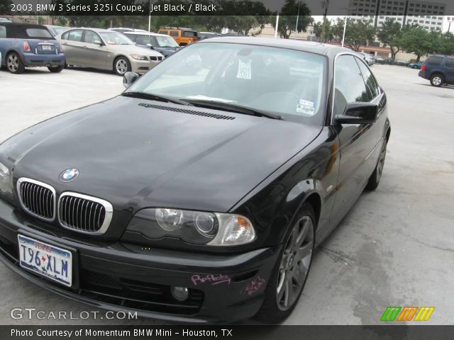 2003 BMW 3 Series 325i Coupe in Jet Black