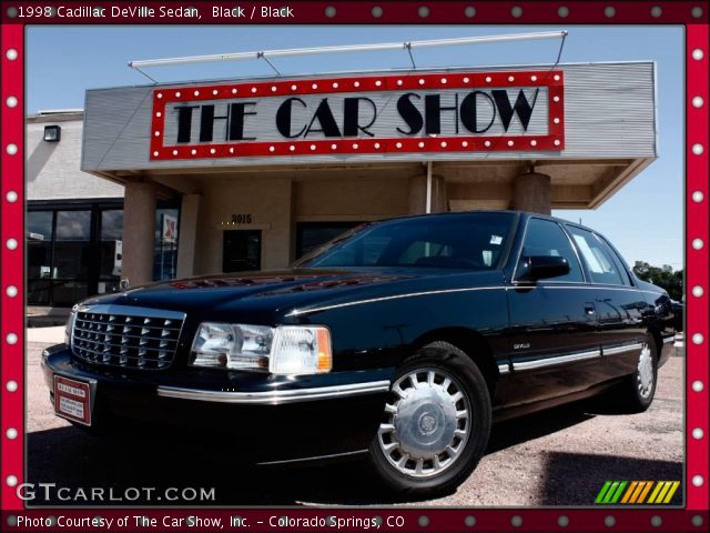 1998 Cadillac DeVille Sedan in Black