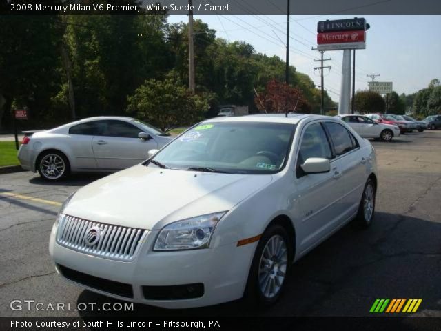 2008 Mercury Milan V6 Premier in White Suede