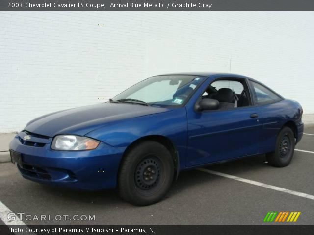2003 Chevrolet Cavalier LS Coupe in Arrival Blue Metallic
