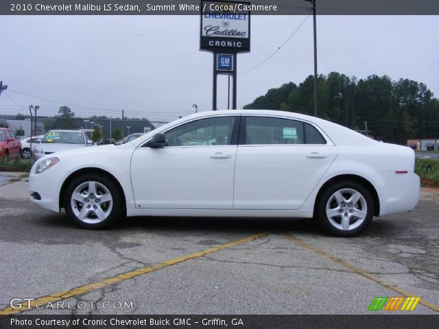 2010 Chevrolet Malibu LS Sedan in Summit White