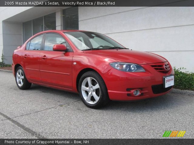2005 Mazda MAZDA3 s Sedan in Velocity Red Mica
