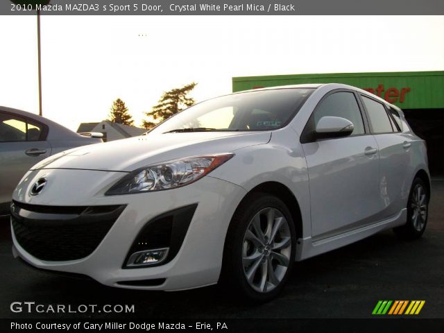 2010 Mazda MAZDA3 s Sport 5 Door in Crystal White Pearl Mica