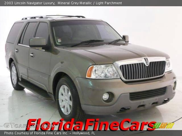 2003 Lincoln Navigator Luxury in Mineral Grey Metallic