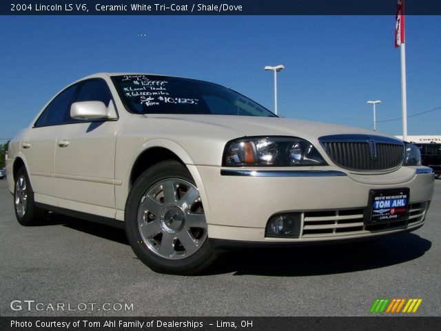 2004 Lincoln LS V6 in Ceramic White Tri-Coat