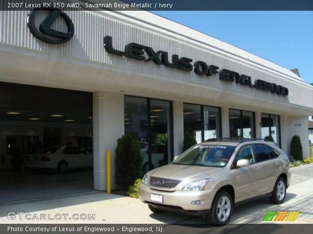 2007 Lexus RX 350 AWD in Savannah Beige Metallic