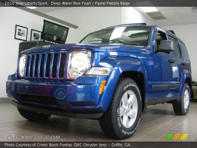 2010 Jeep Liberty Sport in Deep Water Blue Pearl