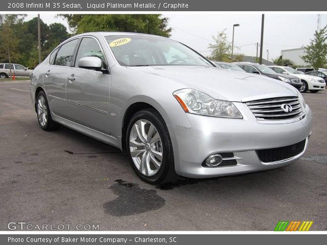 2008 Infiniti M 35 Sedan in Liquid Platinum Metallic