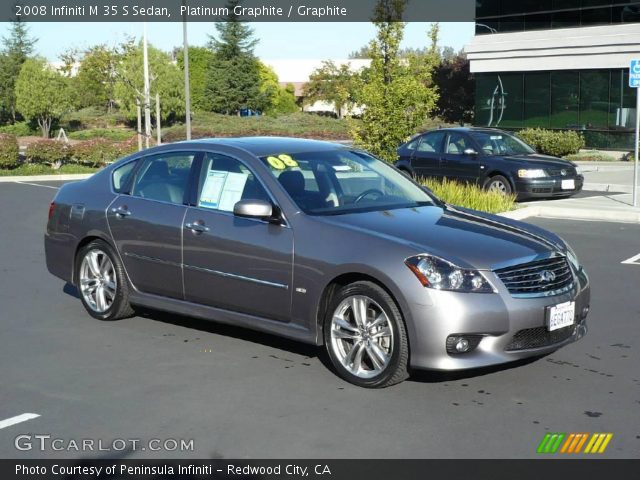 2008 Infiniti M 35 S Sedan in Platinum Graphite