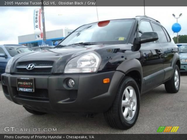 2005 Hyundai Tucson GLS V6 in Obsidian Black