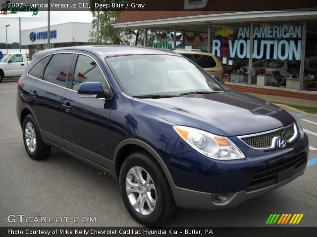 2007 Hyundai Veracruz GLS in Deep Blue