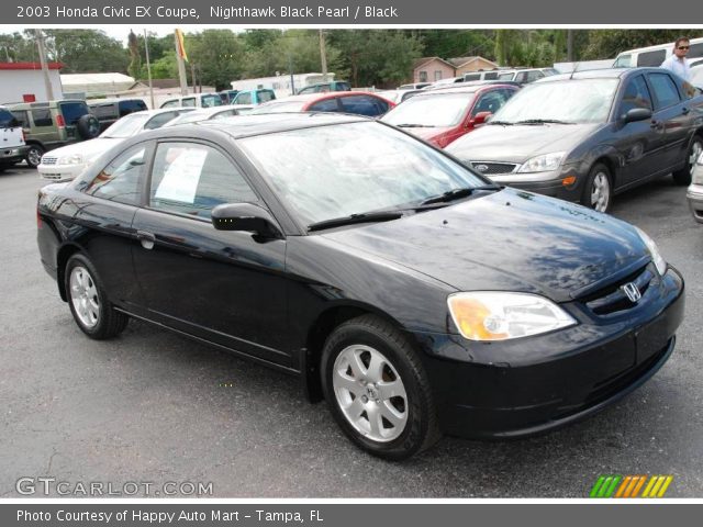 2003 Honda civic ex coupe black