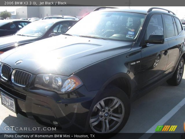 2006 BMW X3 3.0i in Jet Black