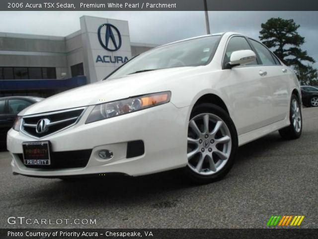 2006 Acura TSX Sedan in Premium White Pearl