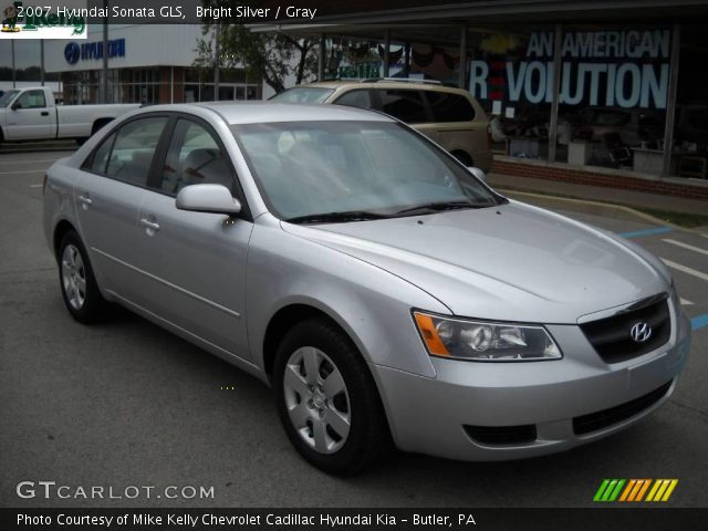 2007 Hyundai Sonata GLS in Bright Silver