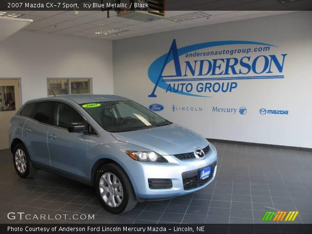 2007 Mazda CX-7 Sport in Icy Blue Metallic