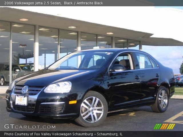 2006 Volkswagen Jetta 2.5 Sedan in Black