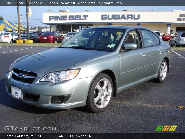 2009 Subaru Legacy 2.5i Sedan in Seacrest Green Metallic