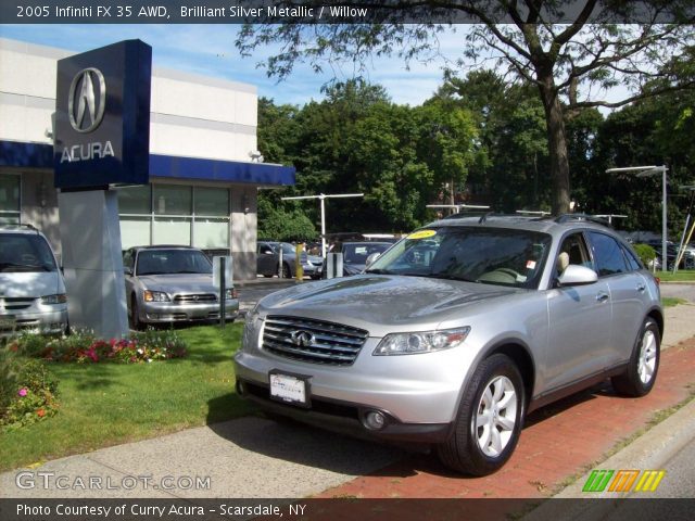 2005 Infiniti FX 35 AWD in Brilliant Silver Metallic