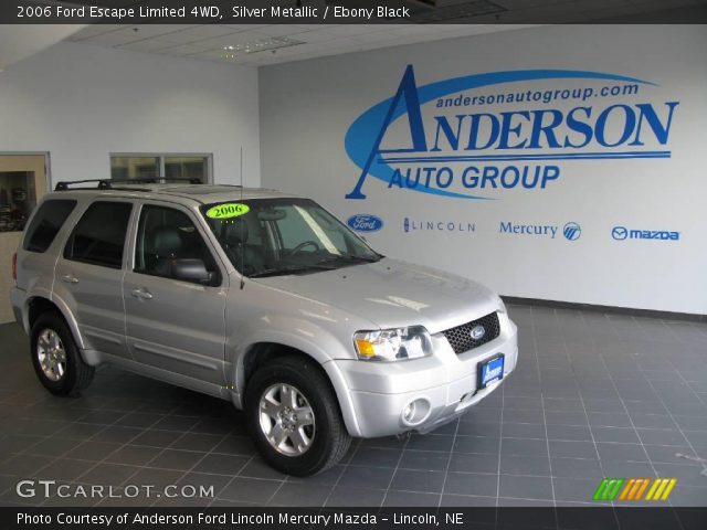 2006 Ford Escape Limited 4WD in Silver Metallic