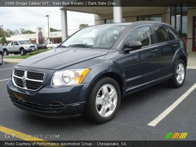 2008 Dodge Caliber SXT in Steel Blue Metallic