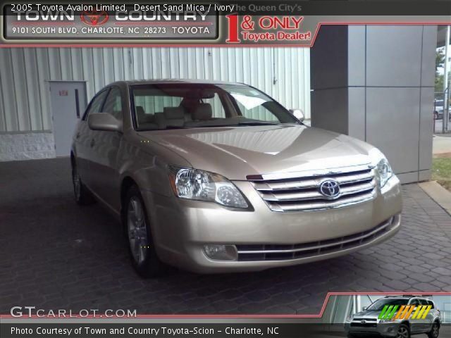 2005 Toyota Avalon Limited in Desert Sand Mica