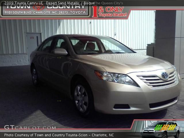 2009 Toyota Camry LE in Desert Sand Metallic